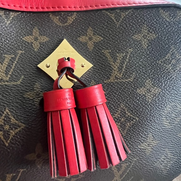 Louis Vuitton Monogram Saintonge Red - Picture 6 of 6